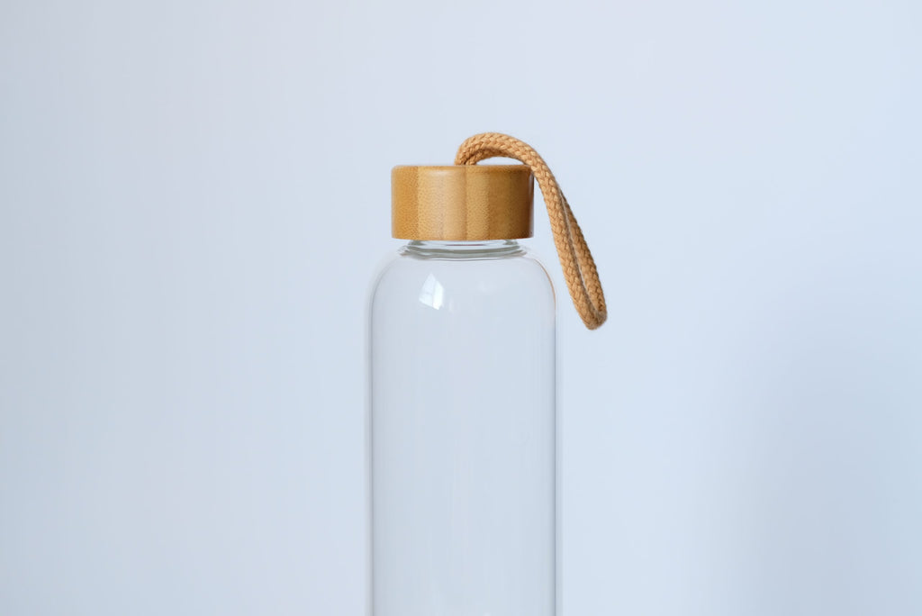 Bamboo Crystal Carnelian Water Bottle