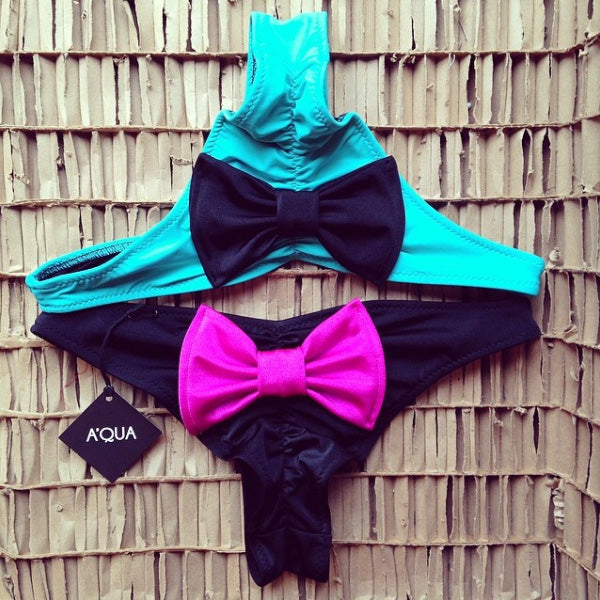 A'QUA Best Selling Bow Bottom | A'QUA Swim