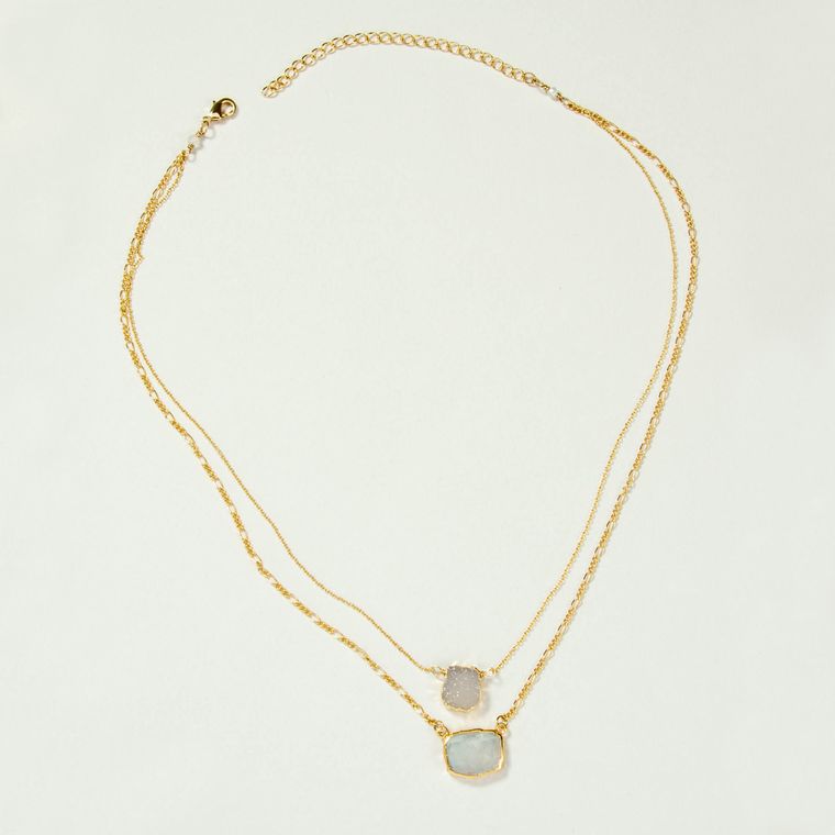 Blue Moon Layered Necklace
